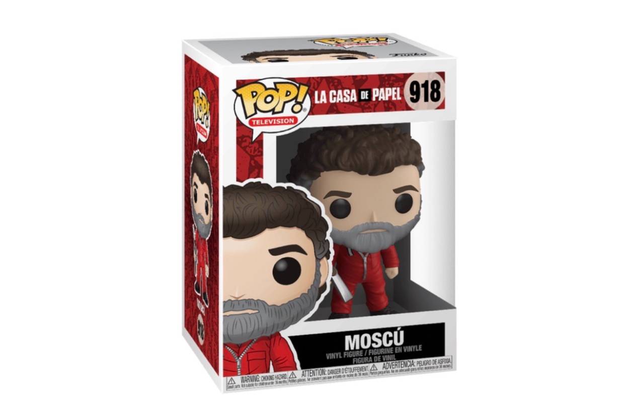 Funko Pop! Television : La Casa De Papel Figure Moscu #918