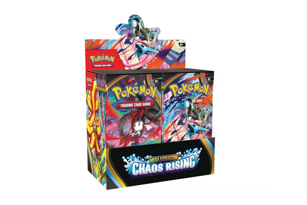 2026 Pokémon Mega Evolution Chaos Rising Booster Box