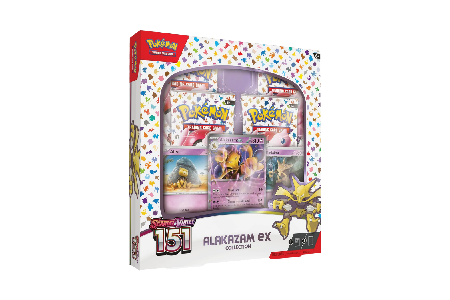2023 Pokémon Scarlet & Violet 151 Alakazam EX Box