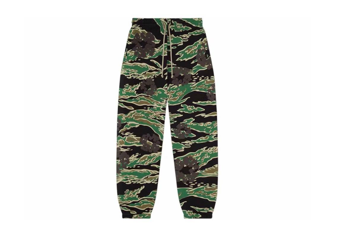Denim Tears The Cotton Wreath Sweatpant Green Camo
